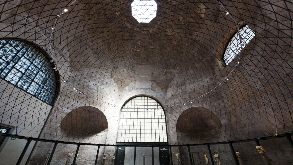 Architetture l'arte di costruire all'Aula Ottagona Museo dell'Arte Salvata