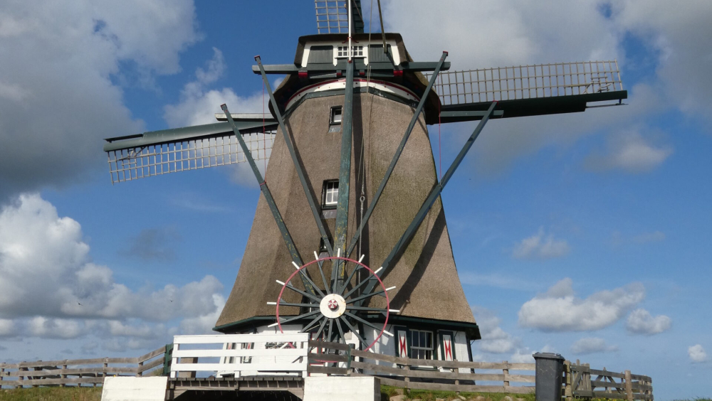 De watermolen van Polder Het Noorden