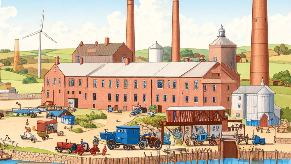 Big Buildings Bus Tour in Baasrode