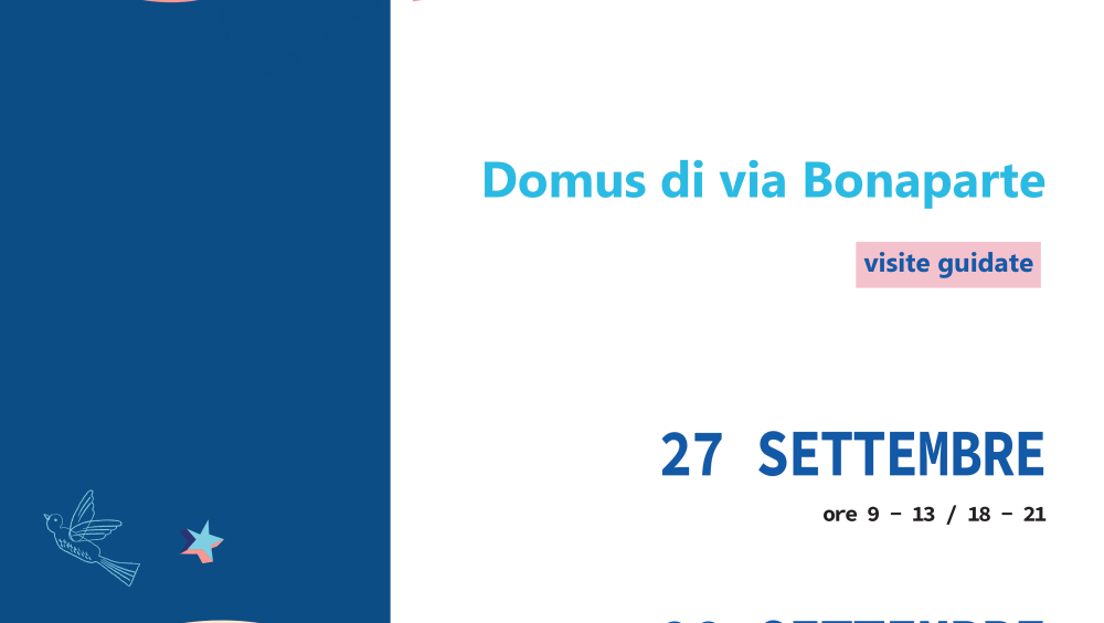 GEP 2025 Sabato 27 e domenica 28 settembre 2025 la Soprintendenza Archeologia belle arti e paesaggio per le province di Caserta e Benevento apre la Domus di via Bonaparte a Santa Maria Capua Vetere organizzando visite guidate. Ingresso gratuito