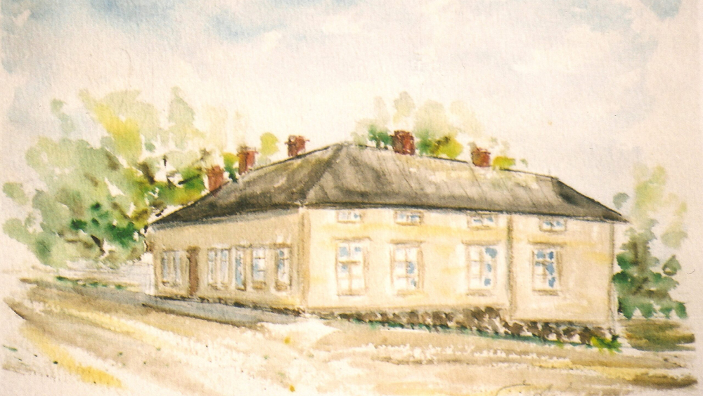 Toini Kurimon interaktiivinen Savonlinna-akvarellien näyttely