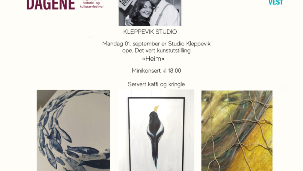 Kunstutstilling og minikonsert