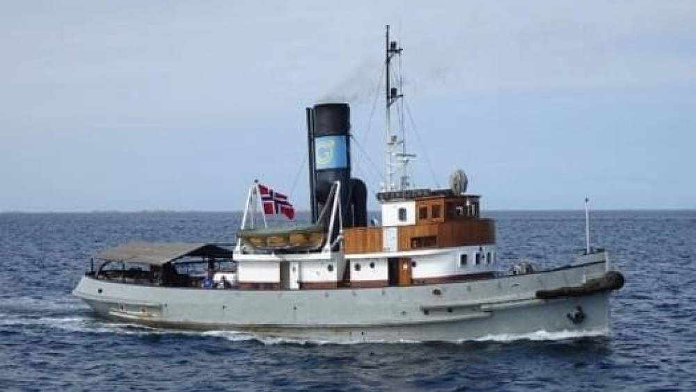 Åpen båt på DS Styrbjørn