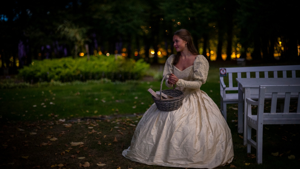 «En musikalsk vandring i Drammens historie», vandreteater på Gulskogen Gård.