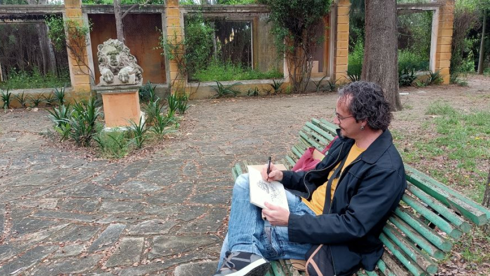 Urban Sketching al Jardí de Can Travé