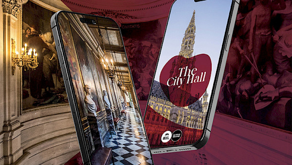 Visit of the City Hall of Brussels