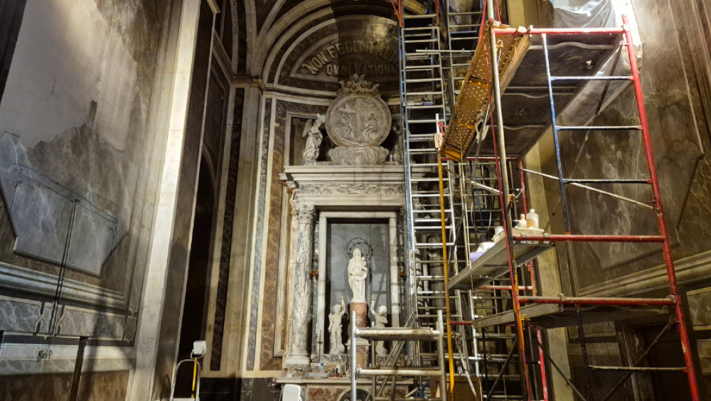 La restauració de la capella del Pilar de la Catedral de Vic