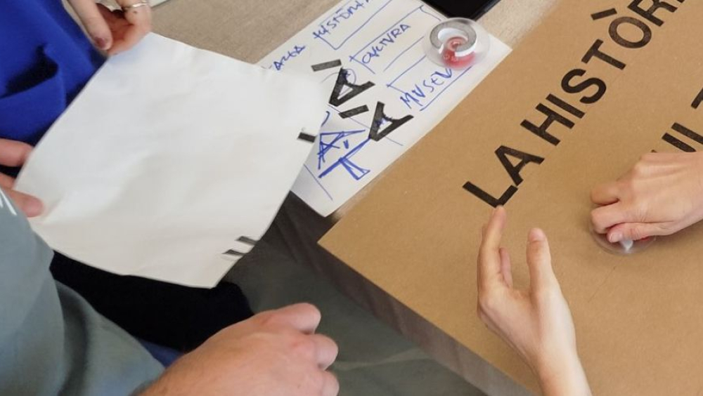 Paraules justes: taller de pancartes, octavetes i altres