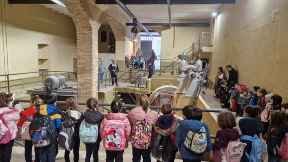 Visita a la central de la fàbrica Abadal de Súria