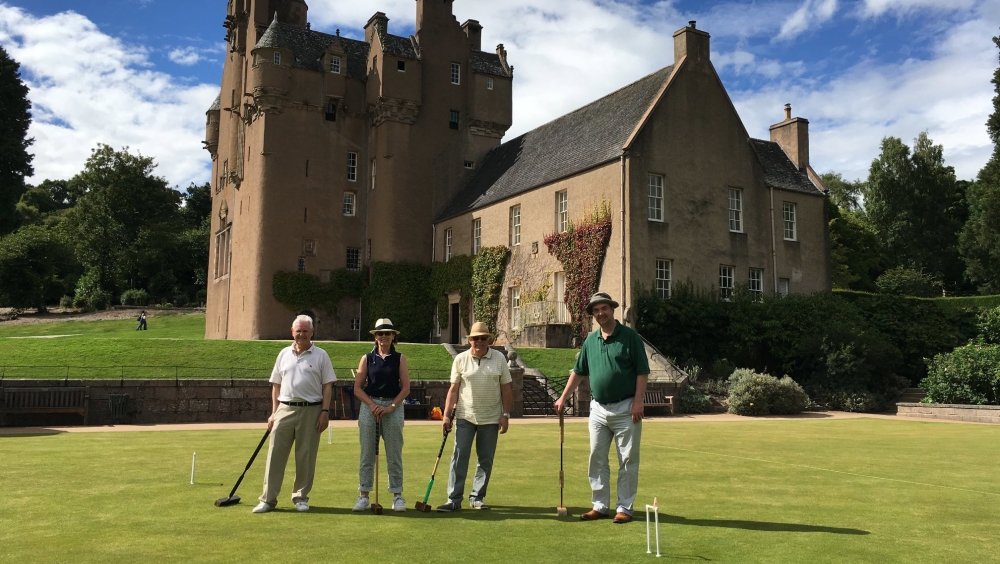 Aberdeen Saints Croquet Club at Westburn Park