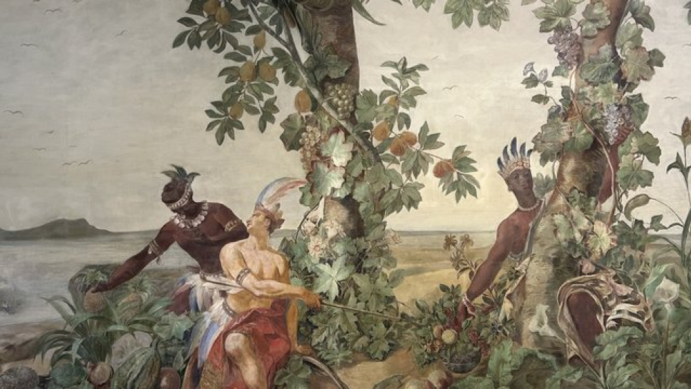 Erzbischöfliches Schloss Ober St. Veit: Bergl-Zimmer