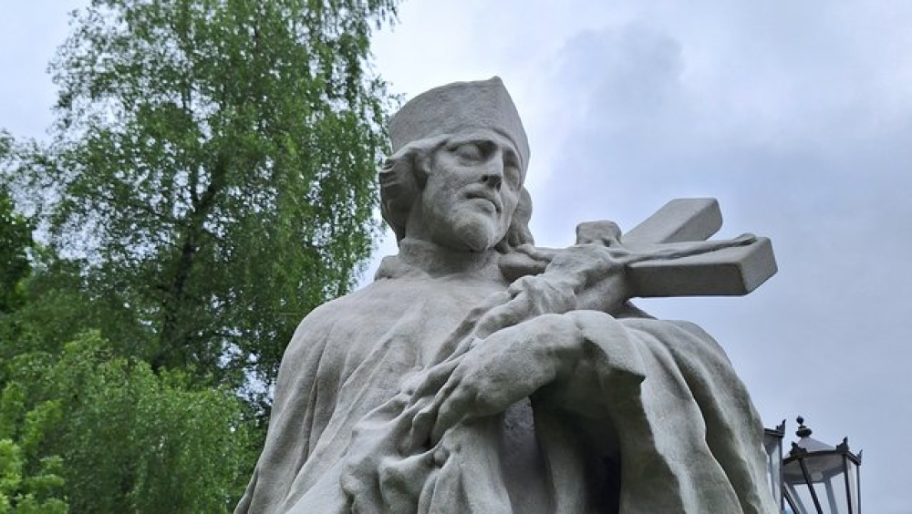 Figurenbildstock des heiligen Nepomuk