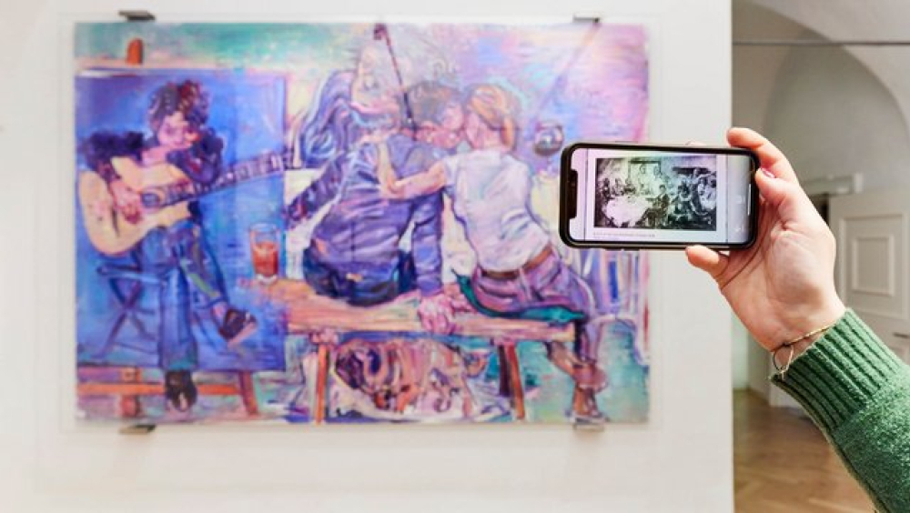 Tor zur Demokratie im Landhaus in Klagenfurt