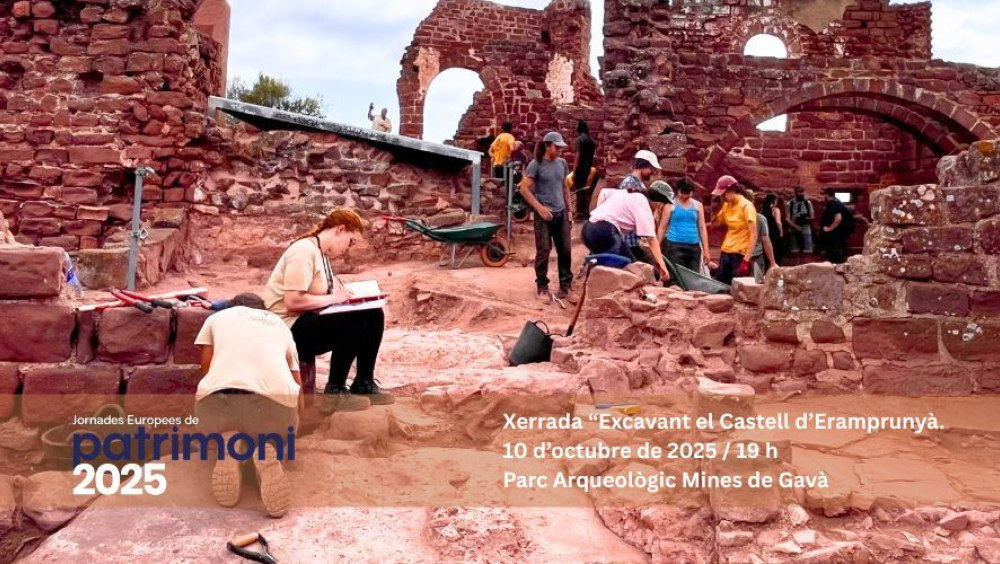 Xerrada “Excavant el Castell d’Eramprunyà”