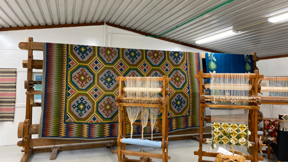 Restaurering av Store-veven: Open dag i Vevstova i Fjærland