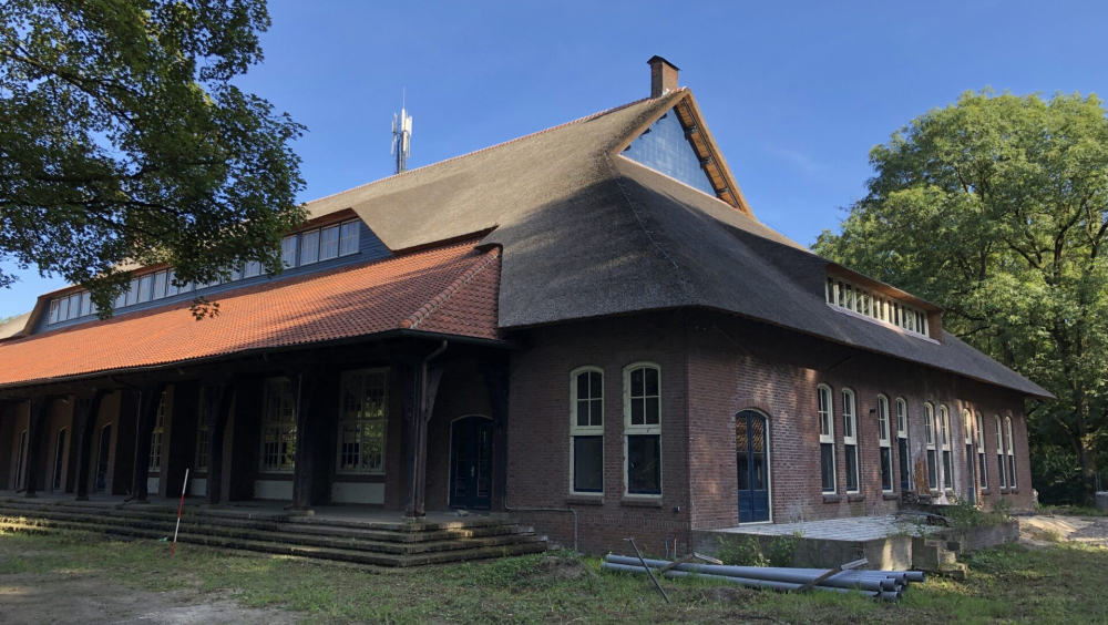 Turnhal van landgoed Avegoor