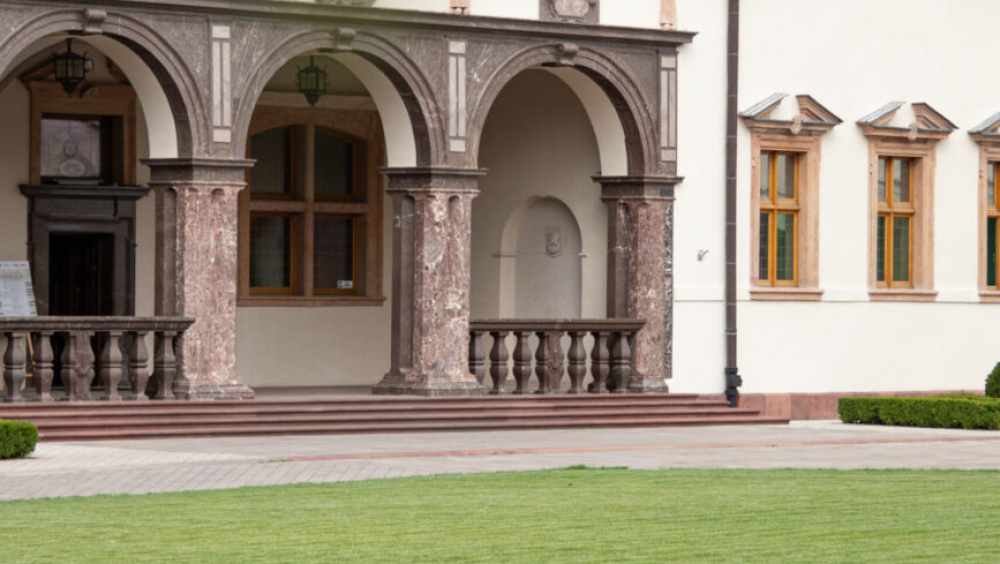 Otoczenie pałacu – architektura budynków towarzyszących rezydencji Organizator