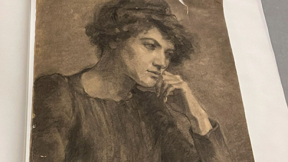 Exhibition of drawings by Mathilde Demanet