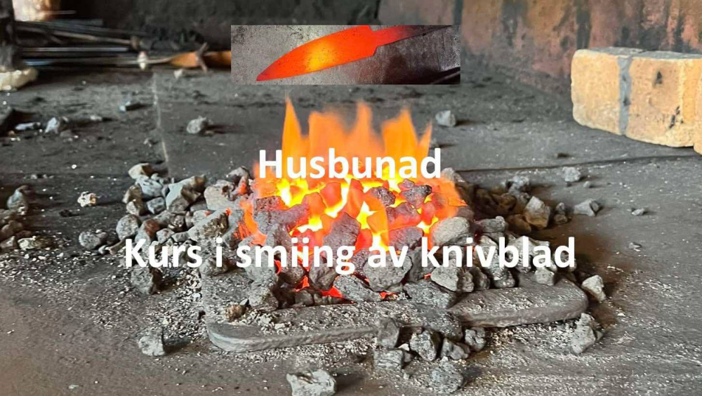 Kurs i smiing av kniv blad