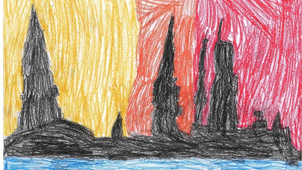 Amelija Sjanita Vecrīgas skats