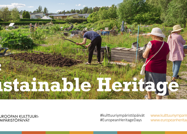 European Heritage Days 2022 Finland Sustainable Heritage