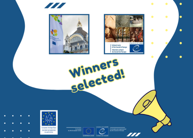 Winners announced for the EHL and Cultural Routes Exclusive Call