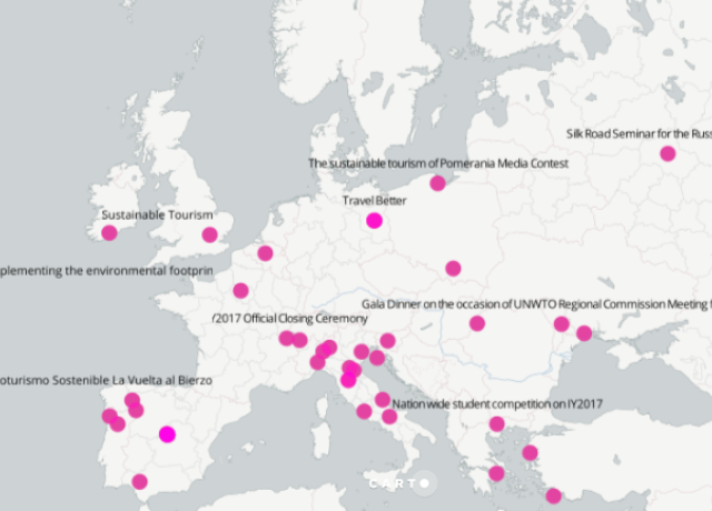 Cultural Values, Diversity and Heritage map
