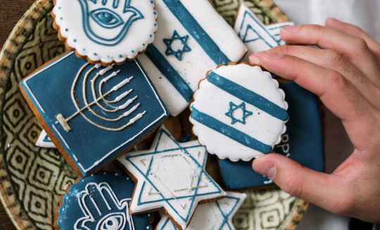 Cookies for Hanukkah