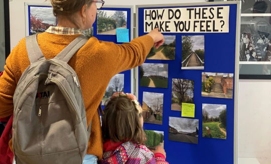Community consultation (credit, Ed Nix, The Changing Faces of Rose Hill, Rose Hill Community Centre, Oxford Preservation Trust)