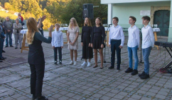 Heritage for all - the vocal group sings a song by Josip Ipavec (credit, Hruševec Primary School)