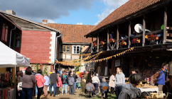 Fair in the restored yard - EHD Story, Latvia (credit, Interdisciplinary Art Group SERDE)
