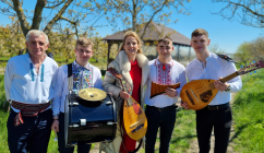 Man on Bicycle – EHD Story, Moldova, 2024 photo credit, Gheorghe Sova - Asociatia Obsteasca Alianta Intre Generatii