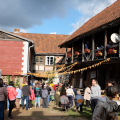 Fair in the restored yard - EHD Story, Latvia (credit, Interdisciplinary Art Group SERDE)