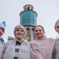 Volunteers cleaning the Zauhlovačka tower - EHD Story, Czech Republic (credit, Miroslav Prousek and AvantgArt, z. s.)