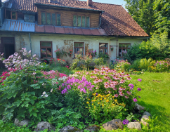 A traditional garden in Kuldīga - EHD Story, Latvia (credit, Kuldīga Restoration Centre)