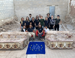 Archaeological excavation day at Palauet Nolla, Meliana, with European Heritage Volunteers