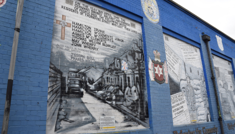 East Belfast Mural 