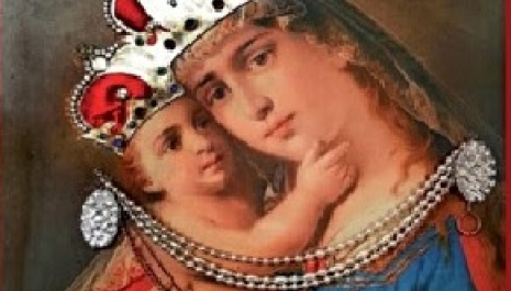 This is the icon from the village Scăiuș,that had tears two times during the years. There are a lot of christians present there when this had happened.