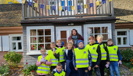 Young visiters or the event