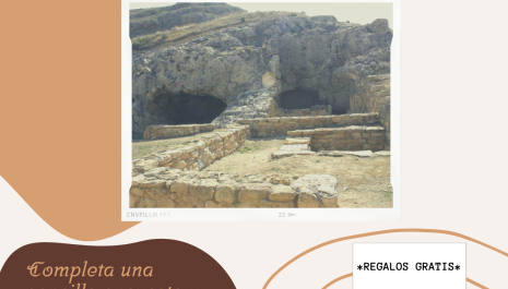 Cartel visitas al Yacimiento de Contrebia Leucade