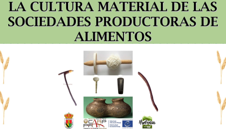 cartel actividad en el Abrigo rupestres del Castillo de Monfragüe