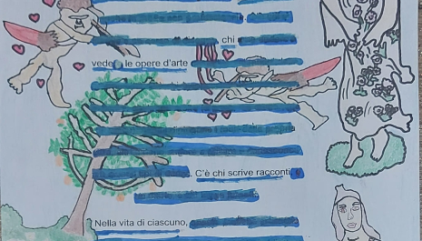 LA PRIMAVERA. L'arte può far parte integrante della nostra vita, in modi diversi. C'è chi impara, c'è chi canta, chi vede le opere d'arte, c'è chi scrive racconti. Nella vita di ciascuno l'arte, può far parte integrante della vita.