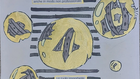 C'è chi impara a riprodurre anche in modo non professionale un ruolo importante, ciò è parte integrante della vita.