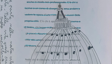 LA CUPOLA DI SAN PIETRO. L'arte può far parte nella nostra vita. C'è chi è appassionato di arte. Nella vita queste pratiche artistiche possono svolgere un ruolo importante.