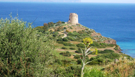 Torre Canai, a sentinel on the sea 