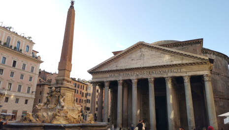 The Pantheon: from its origins up to present day