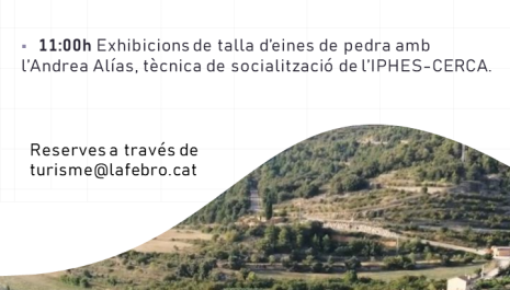 JORNADES EUROPEES DEL PATRIMONI 2023 A LA FEBRÓ (BAIX CAMP)