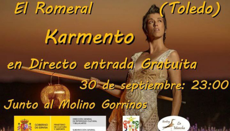 CONCIENTO "KARMENTO" Molino de viento "GORRINOS" - JORNADAS DEL ESPARTO, EL ROMERAL (TOLEDO)