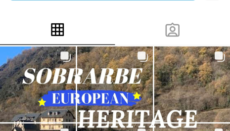 Captura de pantalla de la cuenta de instagram young_heritage_sobrarbe