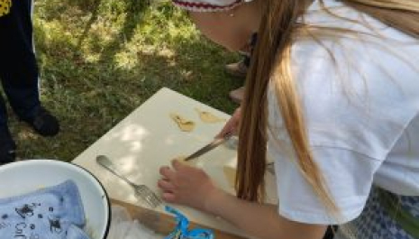 Souvenirs de l'activité culinaire en plein air